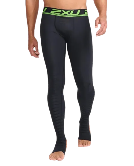 2XU Power Recovery Mens Compression Tights (Black/Nero)