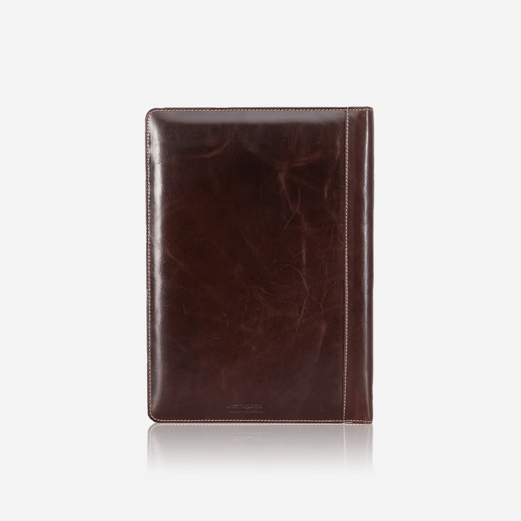 A4 Zip Around Folder, Coffee