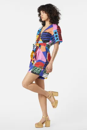 Abstract Line Playsuit