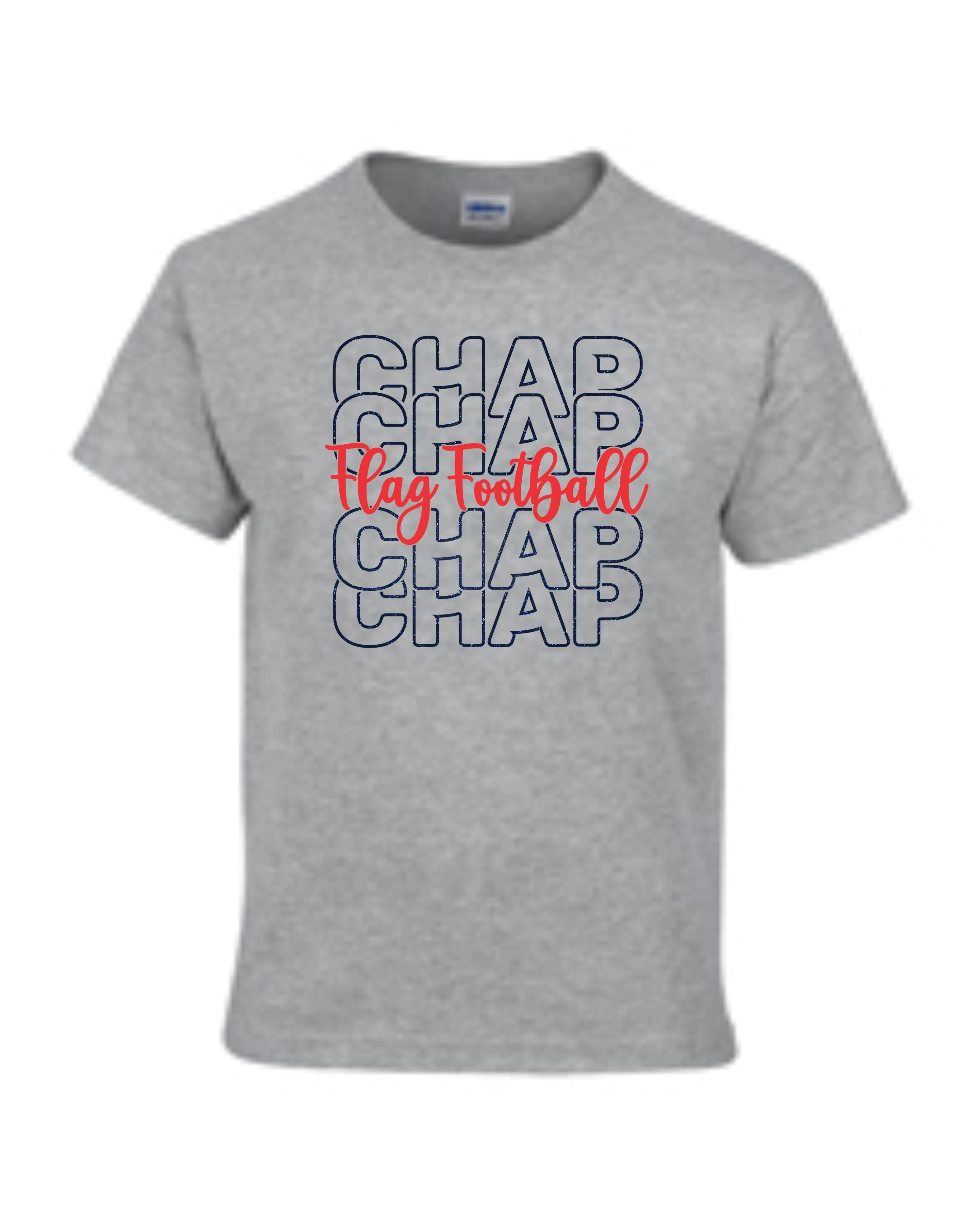 Chap Flag Football Basic CHAP Tee- 3 colors