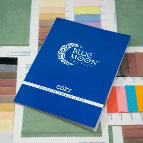 Cozy Polyester Spandex Terry Color Card | Blue Moon Fabrics