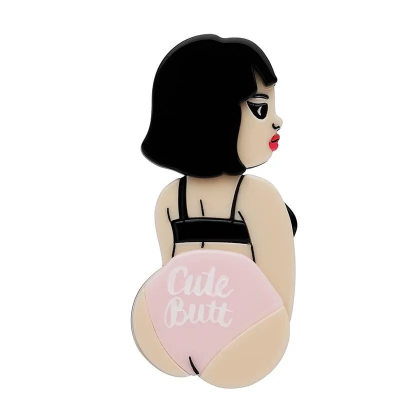 Cute Butt Club Brooch