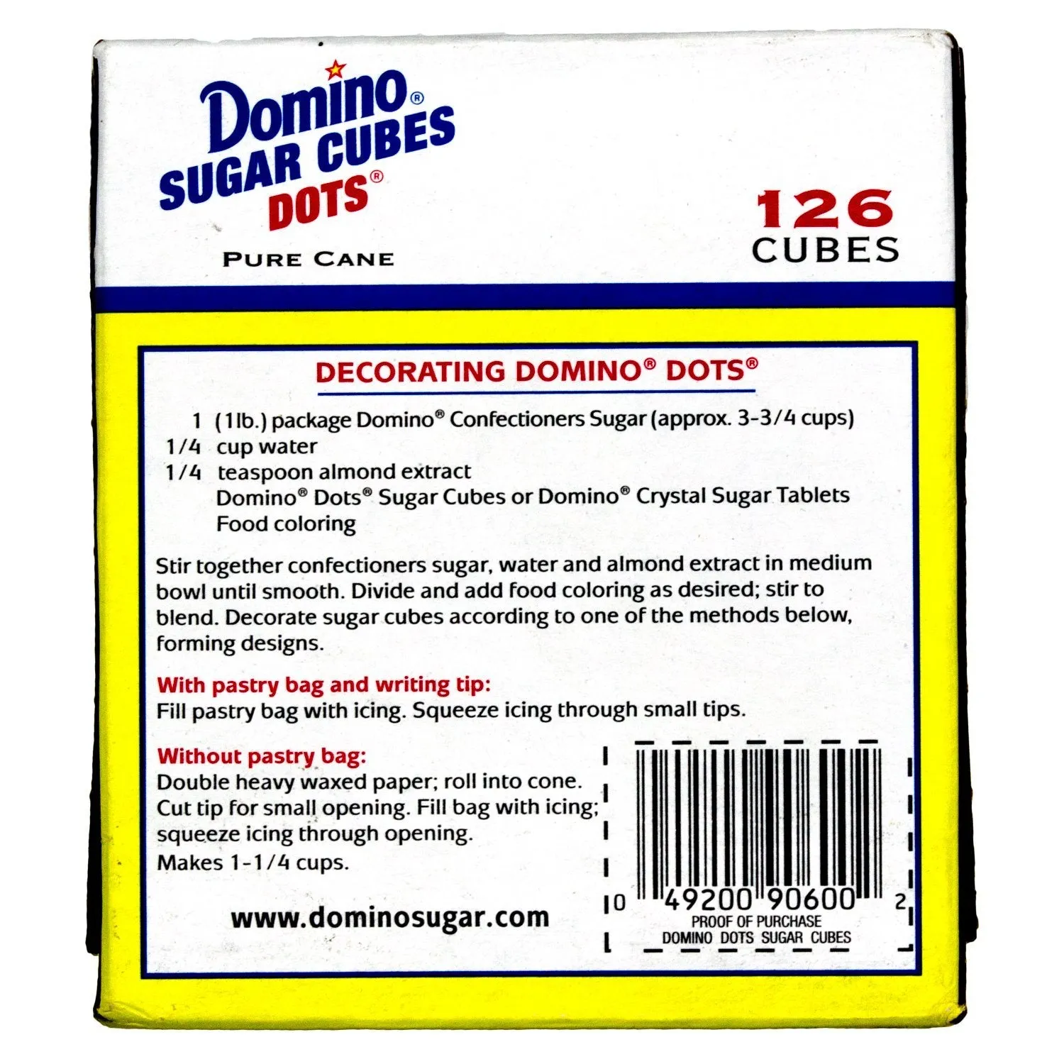 Domino Sugar Cubes