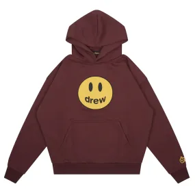 Drew House Mascot Oversized Hoodie Burgundy