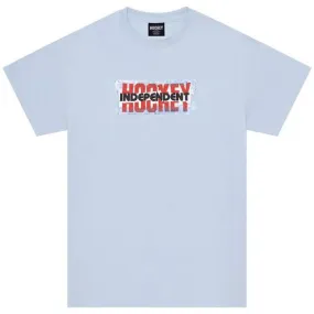 Hockey x Independent Decal Tee / Light Blue