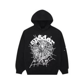 Hoodie Spider Black