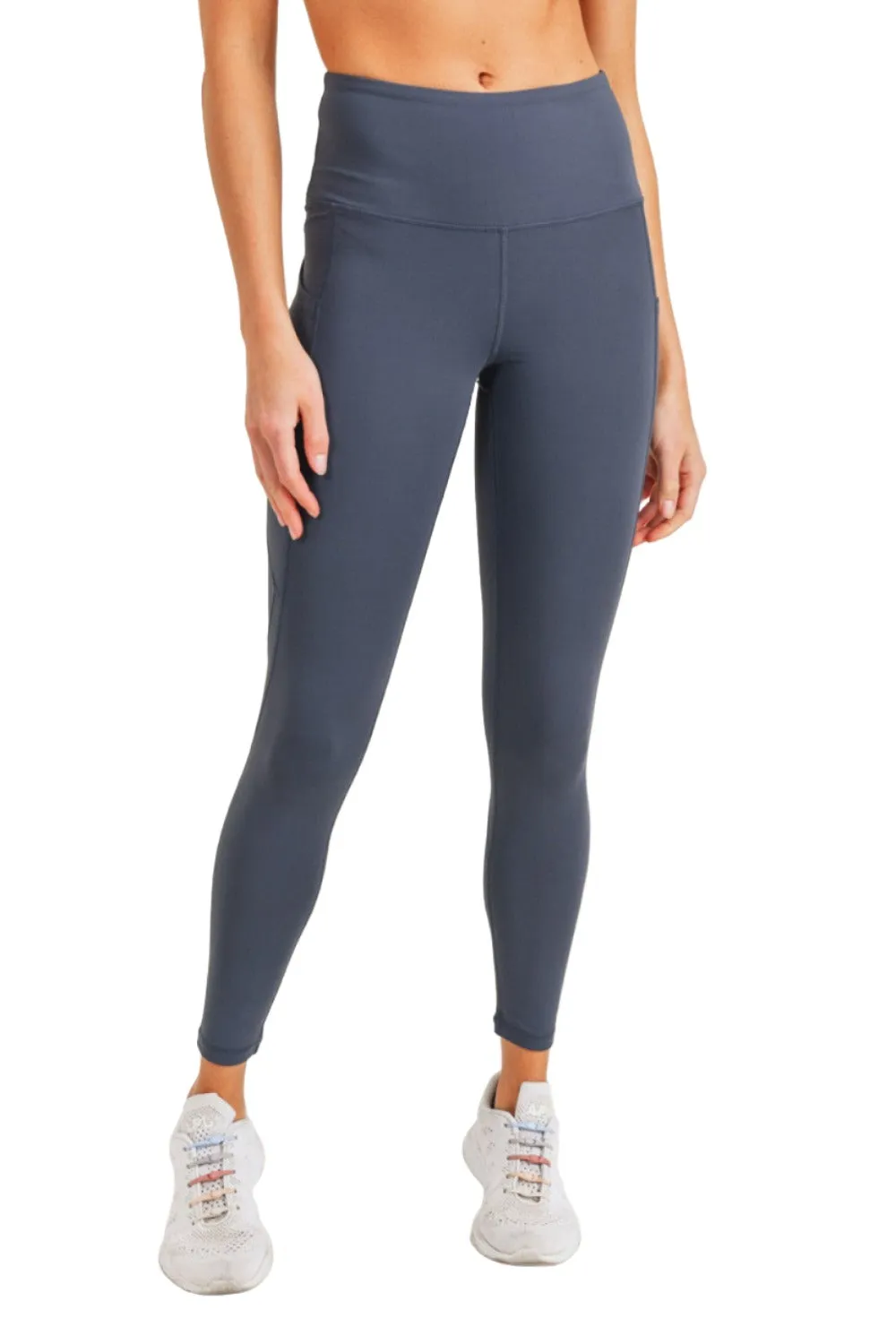 Mono B Essential High Waist Panel Leggings APH3121 And Plus