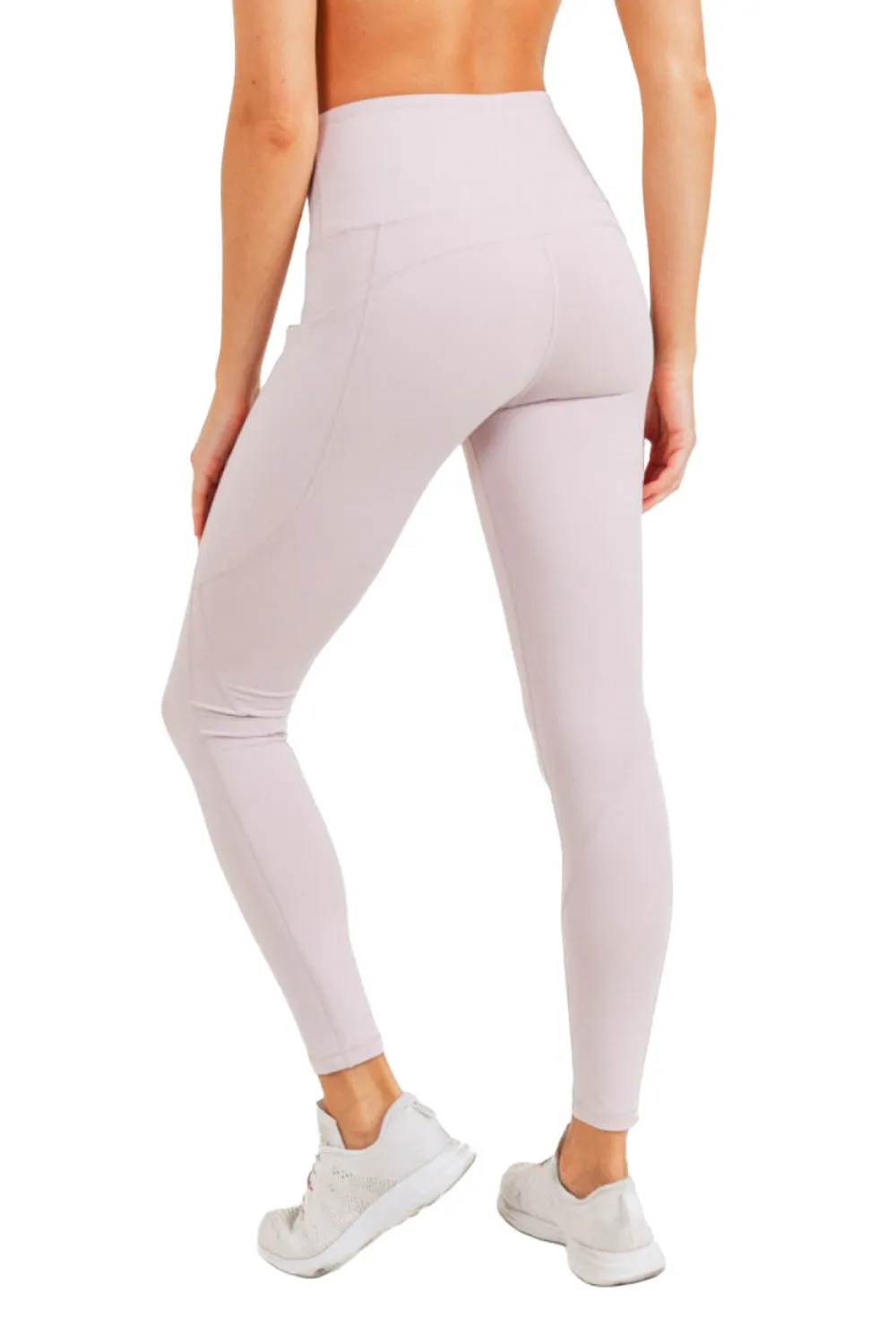 Mono B Essential High Waist Panel Leggings APH3121 And Plus