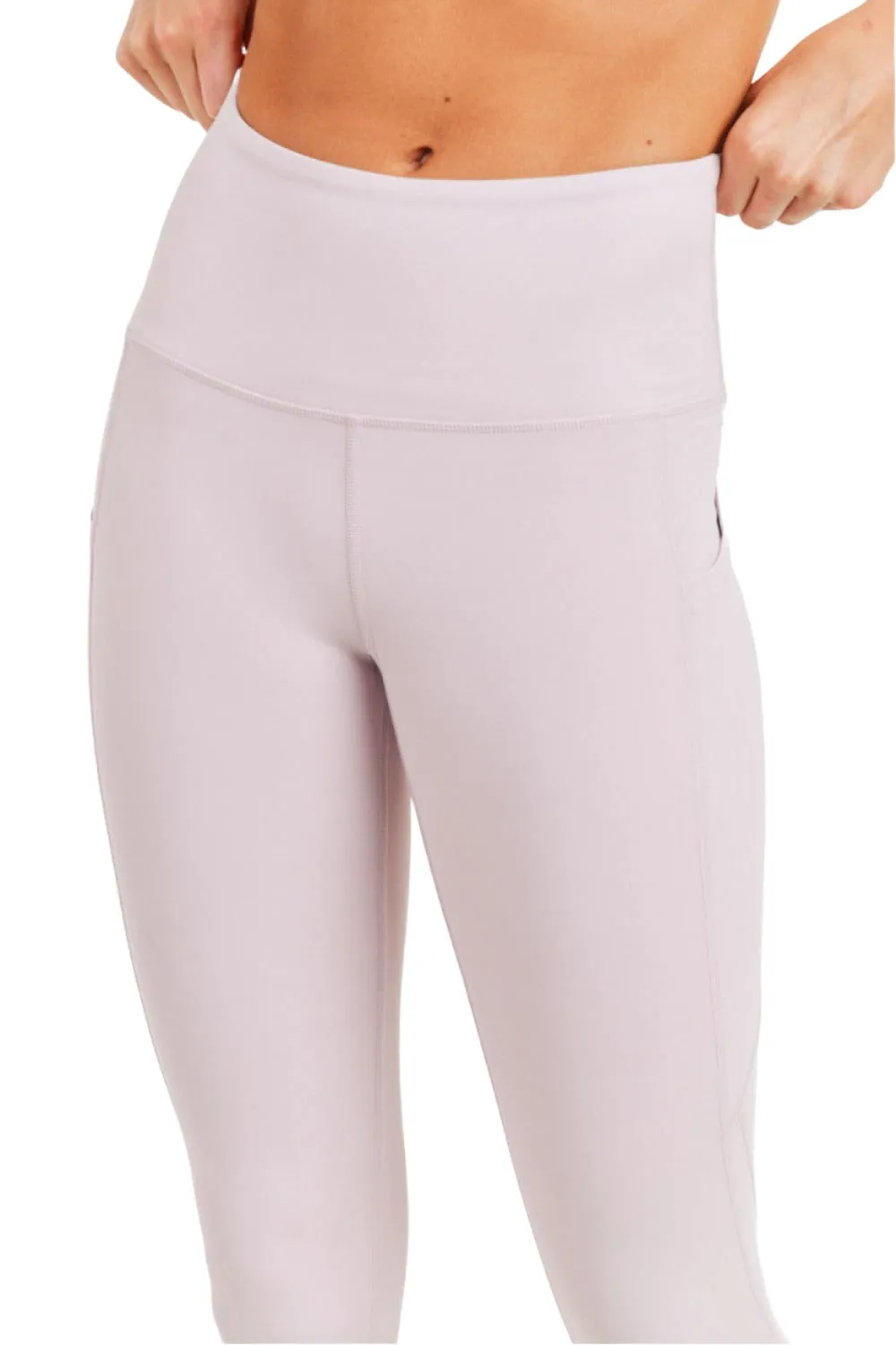 Mono B Essential High Waist Panel Leggings APH3121 And Plus