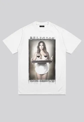 ROOM SERVICE T-SHIRT WHITE