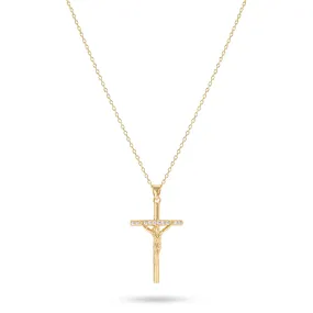 Studded Cross - Gold