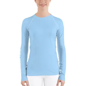 UPF 50 LONG SLEEVES RASH GUARD BABY BLUE